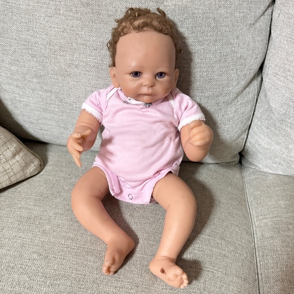 Ashton-Drake Other - Ashton Drake Tasha Edenholm Lifelike Little Peanut Baby Doll 17" Weighted